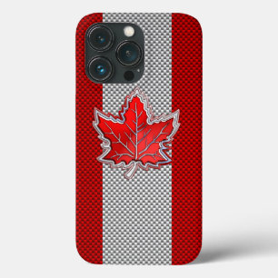 Case-Mate iPhone Case Toute la feuille d'érable rouge canadienne sur l'i