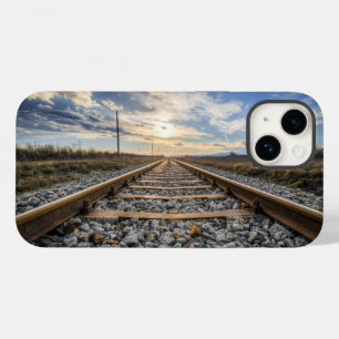 Coque Pour iPhone 14 Traces ferroviaires