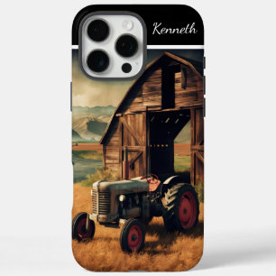 Coques iPhone 16 Pro Max Tracteur Reposé Par Une Grange