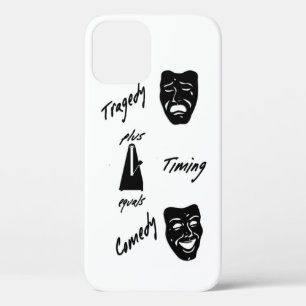 Case-Mate iPhone Case Tragédie + Timing Equals Comédie Théâtre