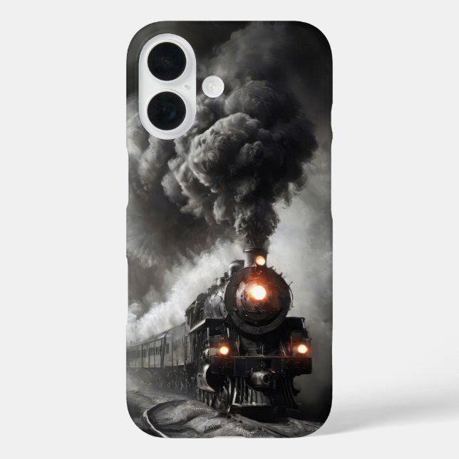 Coques Case-Mate iPhone Train fantôme dans la couverture sombre (Verso)