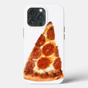 Case-Mate iPhone Case tranche de pizza pepperoni classique de SlipperyJo