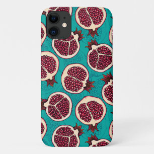 Case-Mate iPhone Case Tranches de grenade sur turquoise