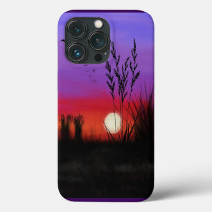 Case-Mate iPhone Case Tranquille - Beau coucher de soleil - Dessin