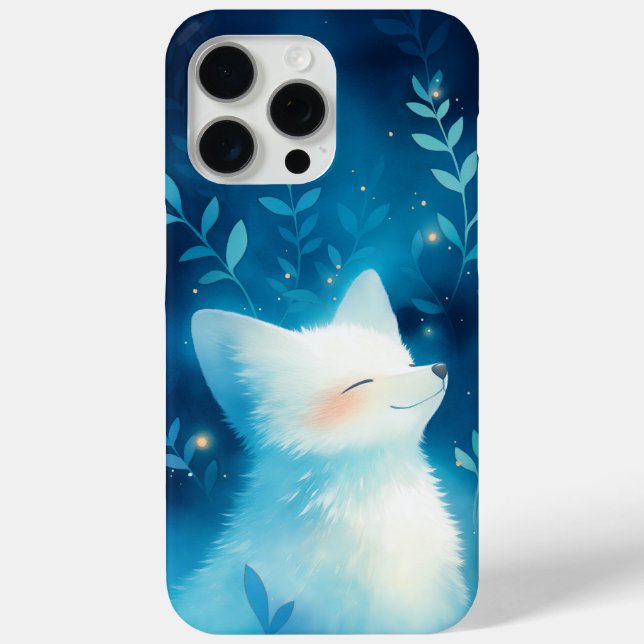Coques Case-Mate iPhone Tranquillité White Fox (Verso)