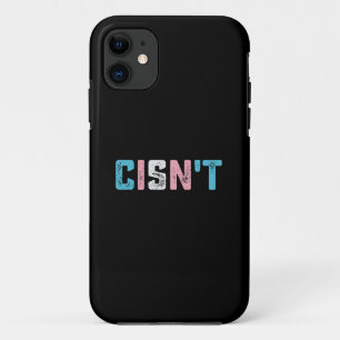 Case-Mate iPhone Case Transgenre Pride Cis pas LGBTQ Trans Flag drôle