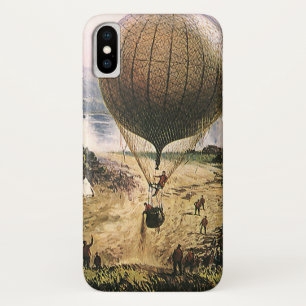 Coque Case-Mate Pour iPhone Transport vintage, Dirigibles de ballon à air chau