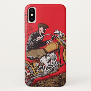 Case-Mate iPhone Case Transport vintage, motard antique