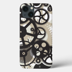 iPhone 13 Case Travail de roues de dent