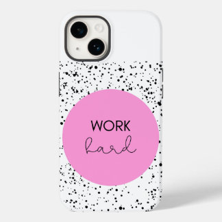 Coque Pour iPhone 14 Travailler dur Inspiration