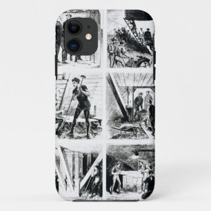 Coque iPhone 11 Travaillez à l'intérieur des caissons, constucti