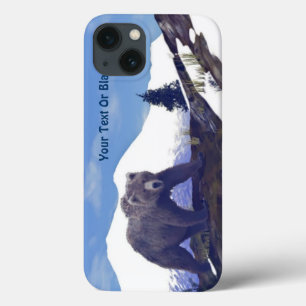 iPhone 13 Case Treeline Grizzly