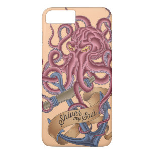 Coques Pour iPhone Tremblent mon poulpe Tatto de l'âme