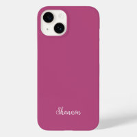 Trend Color Pink Purple Berry - Nom Minimaliste