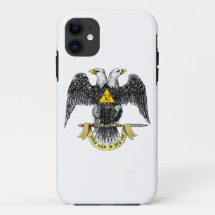 Coque Case-Mate Pour iPhone trente-deuxième Noir écossais Eagle de rite de