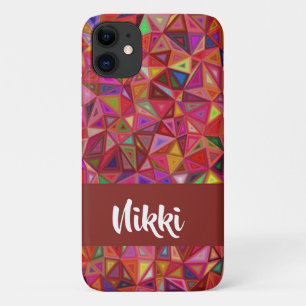 Case-Mate iPhone Case Triangles Abstraits colorés sur