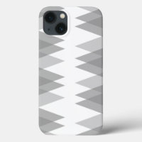 Triangles gris Coque-coque iphone-Mate