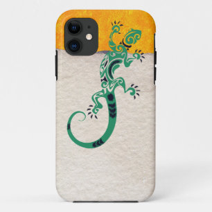 Case-Mate iPhone Case Tribal Print Gecko Lizard on Stone and Stucco