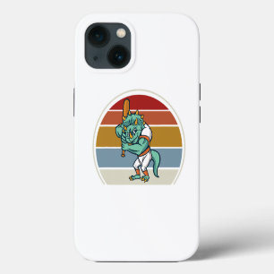 Case-Mate iPhone Case Triceratop Squelette Dinosaure Badge Jouer Basebal