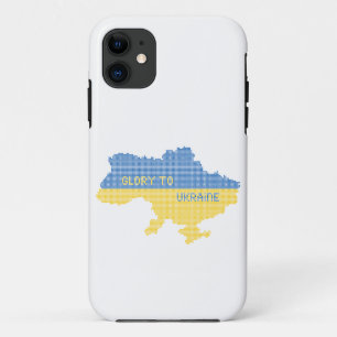 Case-Mate iPhone Case Tricot Ukraine texte de la carte d'Etat Gloire à l