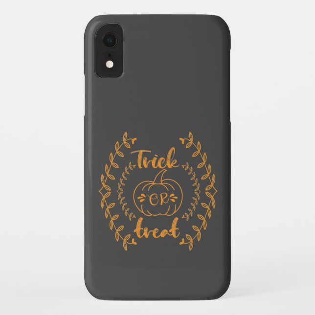 Coques Case-Mate iPhone Tricoter ou traiter dans un cadre plante (Dos)