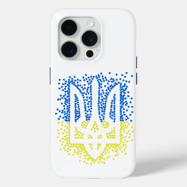 Coques Case-Mate iPhone Trident de l'emblème ukrainien tryzub dispersant l (Verso)