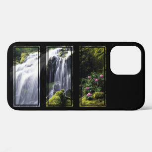 Case-Mate iPhone Case Triptyque numérique de cascade de jungle