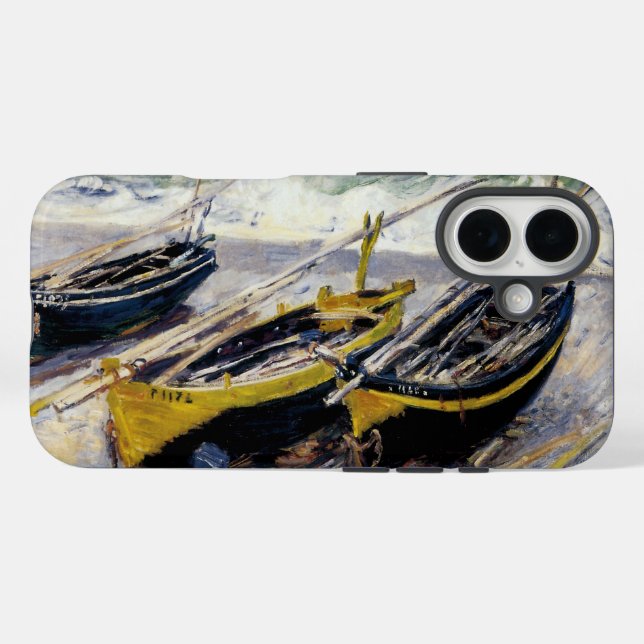 Coques Case-Mate iPhone Trois bateaux de pêche (Verso (horizontal))