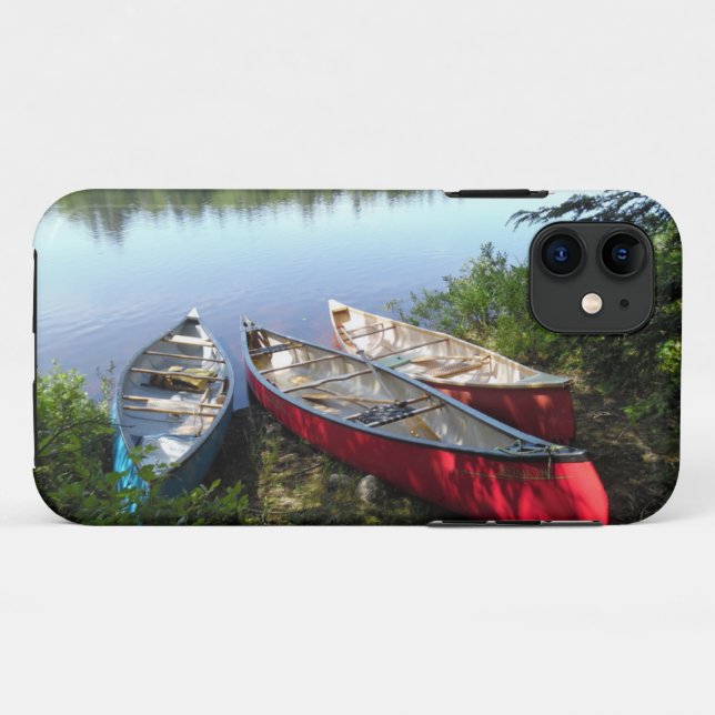 Coques Case-Mate iPhone Trois canots (Dos (Horizontal))