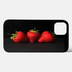Case-Mate iPhone Case Trois Fraises Sur L'Iphcna Noire