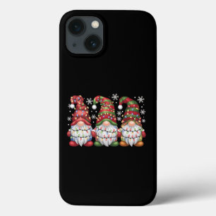 Case-Mate iPhone Case Trois Gnomes Carreaux Buffalo Rouge Noël