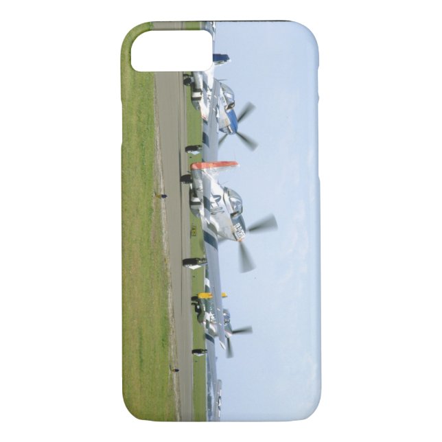 Coques Case-Mate iPhone Trois mustangs P51 prenant des avions d'Off_WWII (Dos)
