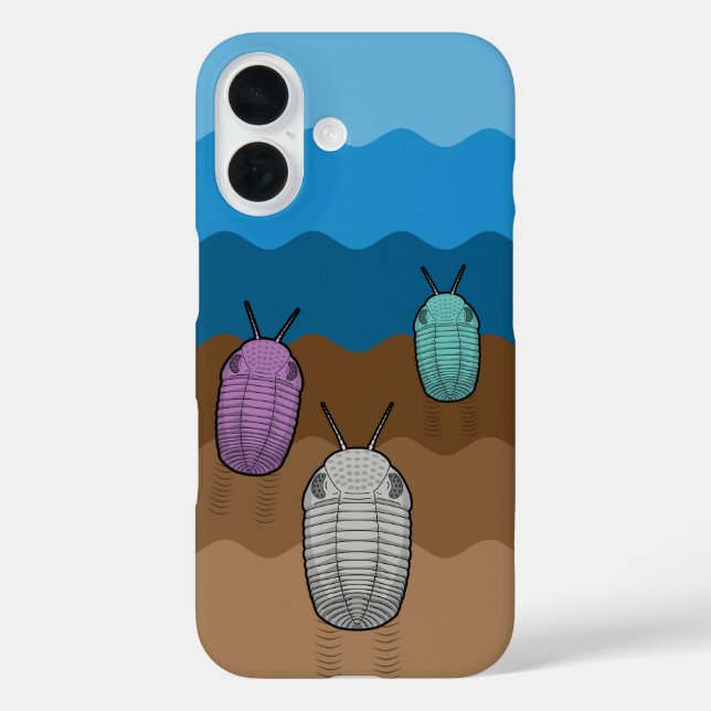 Coques Case-Mate iPhone Trois Voyageurs Trilobites - Paléontologie (Verso)