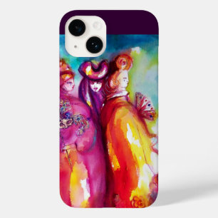 Coque Pour iPhone 14 TROISIÈME MASQUE / Mascarade du Carnaval vénitien