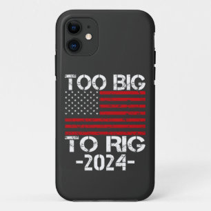 Case-Mate iPhone Case Trop Gros Pour Truquer Les Élections 2024