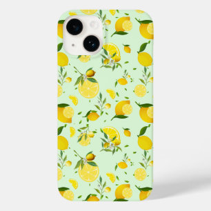 Coque Pour iPhone 14 Tropical coloré Citrus SUMMER Orange lemon Slice