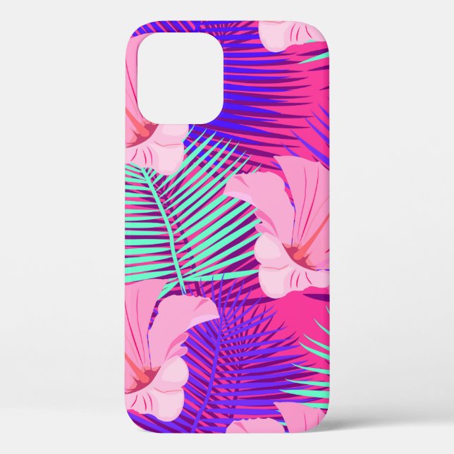 Coques Case-Mate iPhone Tropical, exotique sans couture motif avec oiseau  (Verso)