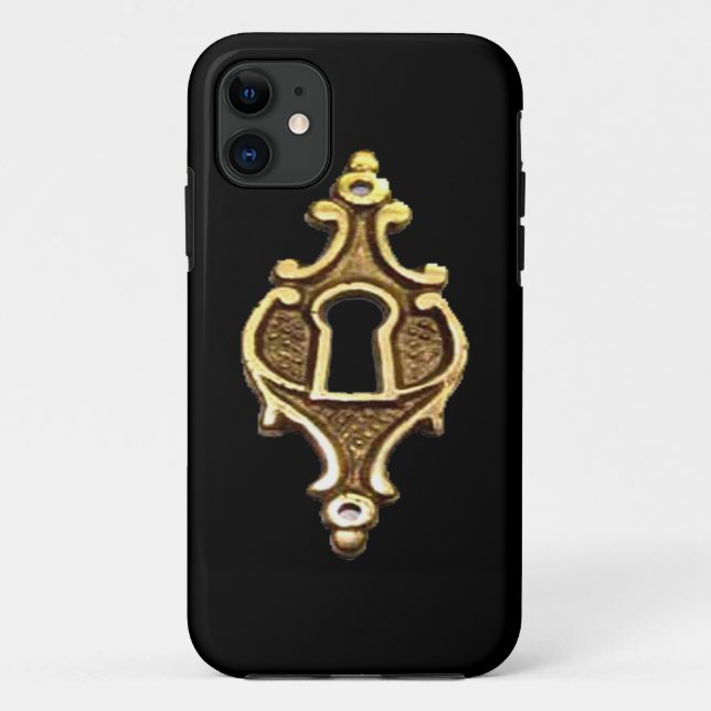 Coques Case-Mate iPhone Trou de clé victorienne antique (Dos)