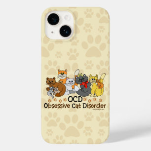 Coque Pour iPhone 14 Trouble obsessif de chats OCD