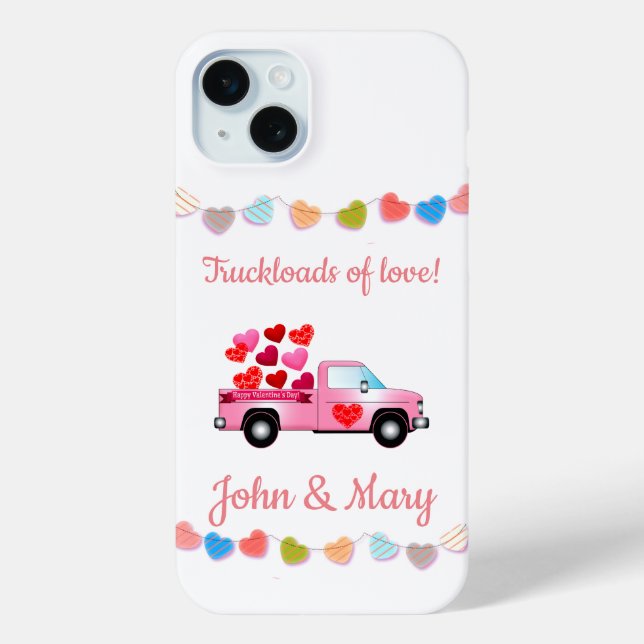 Coques Case-Mate iPhone Trucload of Love ! Personnalisé (Verso)