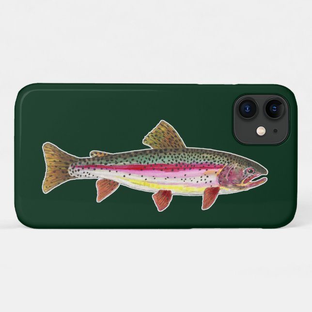 Coques Case-Mate iPhone Truite arc-en-ciel (Dos (Horizontal))