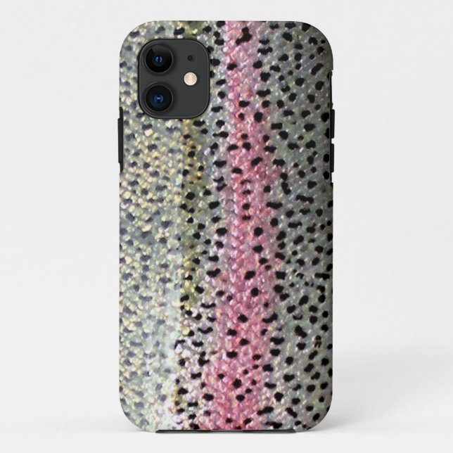 Coques Case-Mate iPhone Truite arc-en-ciel par PatternWear© (Dos)