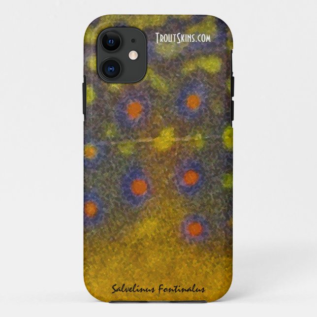 Coques Case-Mate iPhone Truite de ruisseau - cas de téléphone (Dos)