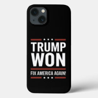 Trump a gagné MAGA Trump vainqueur 2024 Réparer l'