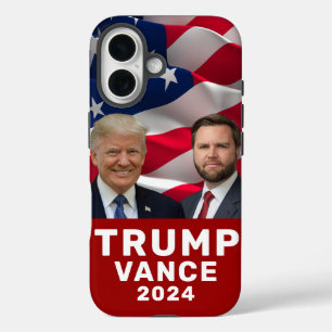 Coques iPhone 16 Trump Vance 2024