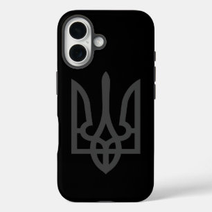 Coques iPhone 16 Tryzub d'Ukraine