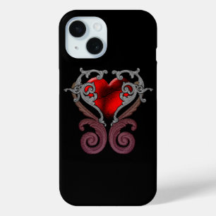Coque Pour iPhone 15 Tu As Mon Coeur Rouge