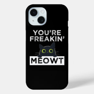 Coque Pour iPhone 15 Tu me fais complètement miauler