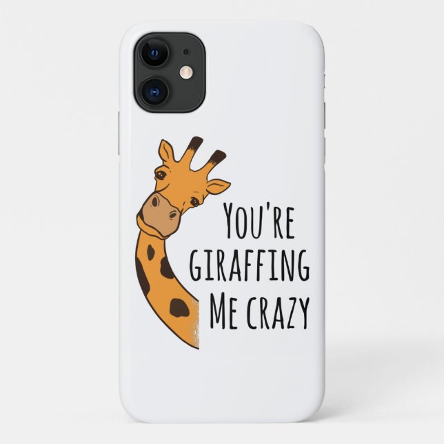 Coques Case-Mate iPhone Tu me girafes fou (Dos)