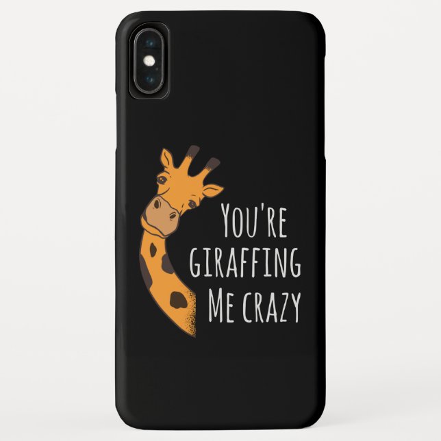 Coques Case-Mate iPhone Tu me girafes fou (Dos)